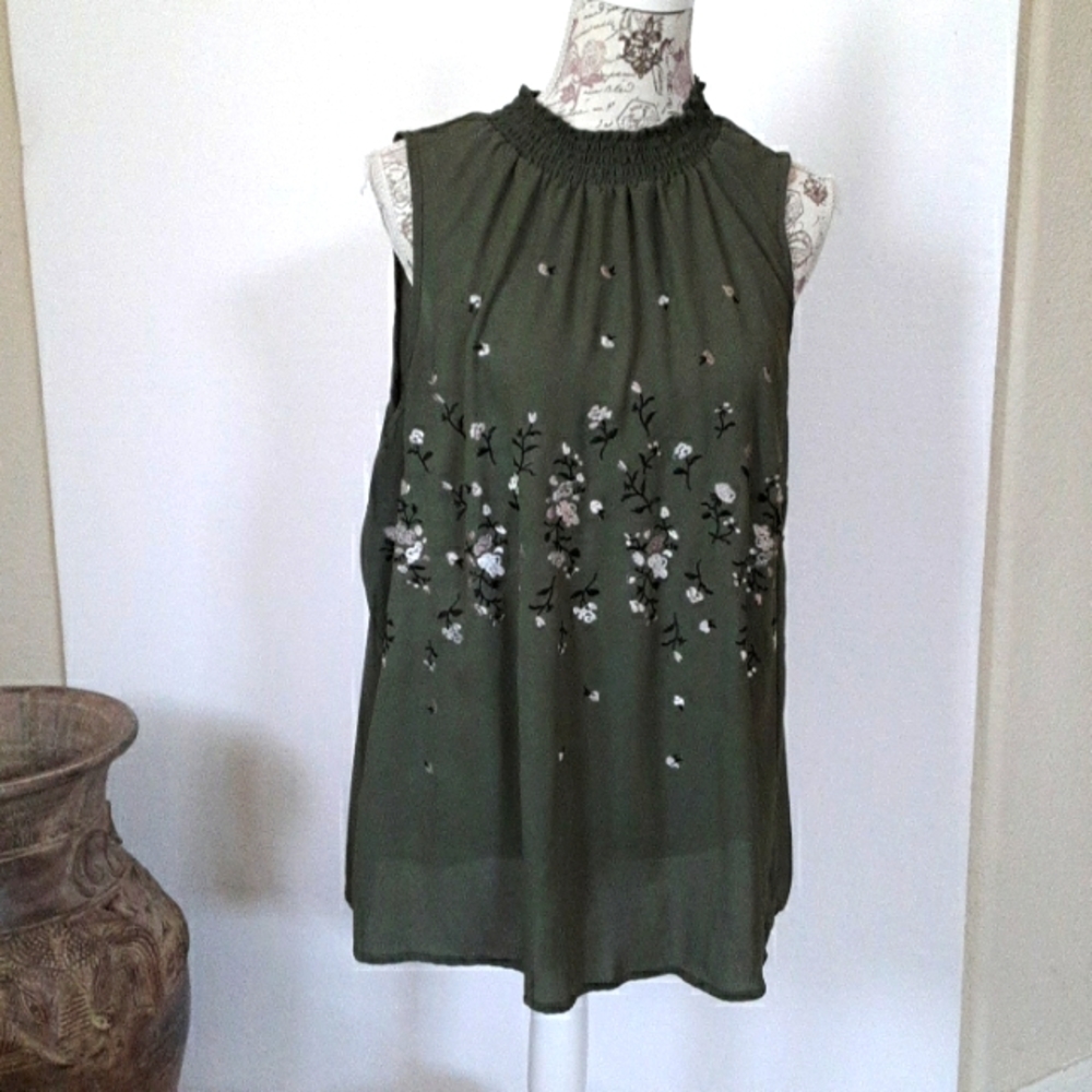 Chenault Embroidered Top